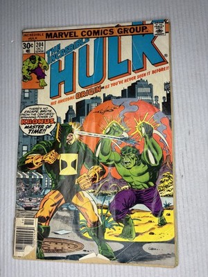 Hulk #204 1976 Raw Complete See Photos for condition