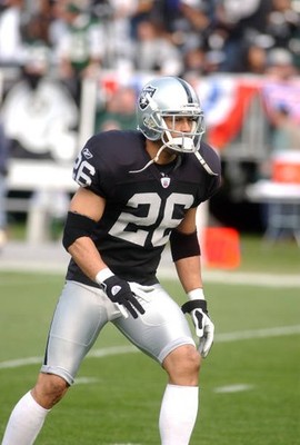 Rod Woodson Oakland Raiders warms up prior to the start AFC Divisi- Old Photo 2