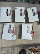 GE General Electric TH3361 Heavy Duty Safety Switch 30 Amp 600 Vac Model 10