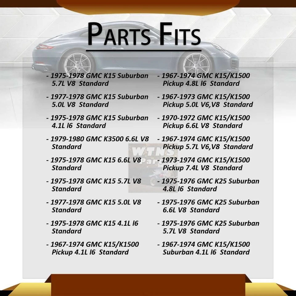 Se adapta a Ford Bronco GMB 1970 1971 eje delantero junta trasera y central junta universal Foto 3 de 4