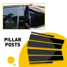 For 2014-18 Toyota Corolla Lack Pillar Post Door Trim Cover Kit Car Accessories