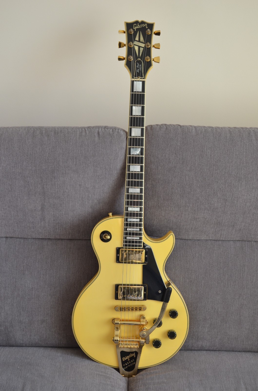 Gibson Alpine White Les Paul Custom 1979