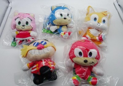 SEGA Cooro Sonic,Tails Knuckles Amy Shadow,Dr. Eggman Set of 6 US TAX Includ