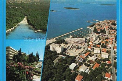 BIOGRAD NA MORU Biograda na Moru Croatia Port Aerial View Beach Pine Beach Hote