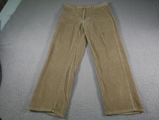 Vintage Corduroy Pants Mens 38x30 Brown Relaxed Fit Preppy Straight Leg