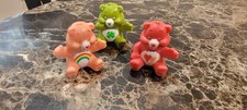 Vtg 1980s Care Bears -Cheer, Love a lot, Good luck Bears TCFC 1.5" 1.5"H Mini