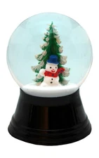 Alexander Taron Importer PR1252 Perzy Snowglobe, Small Snowman with Tree-2.5"...