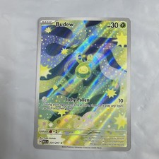 Budew 221/217 Illustration Rare Ascended Heroes Pokemon Near Mint