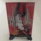 Michael Jordan 1995-96 NBA Hoops Earth Shakers Card #358 Chicago Bulls MJ