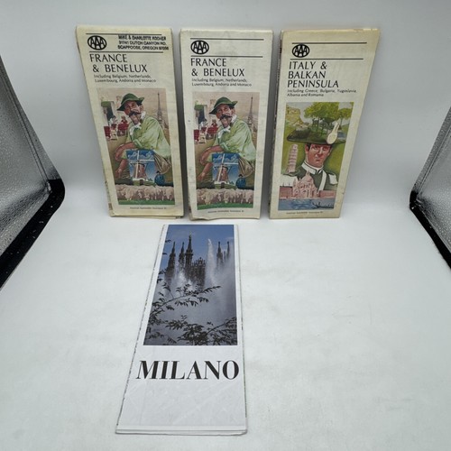 VINTAGE ROAD STREET CITY MAPS LOT OF 66 OLD MAPS MANY WEST COAST MOSTLY 70-90S - Picture 3 of 9