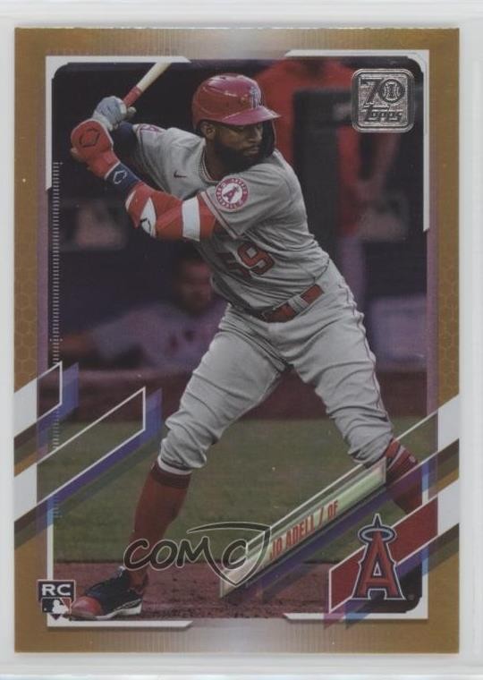 2021 Topps Gold Foil Jo Adell #43 19y5