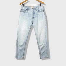 Everlane The 90s Cheeky Jean Women 29 Light Blue High Rise Straight Leg Denim