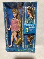 Topper Dawn Head To To To Toe 1971 bambola bionda # 0508-0001 - nuova con scatola sigillata in fabbrica