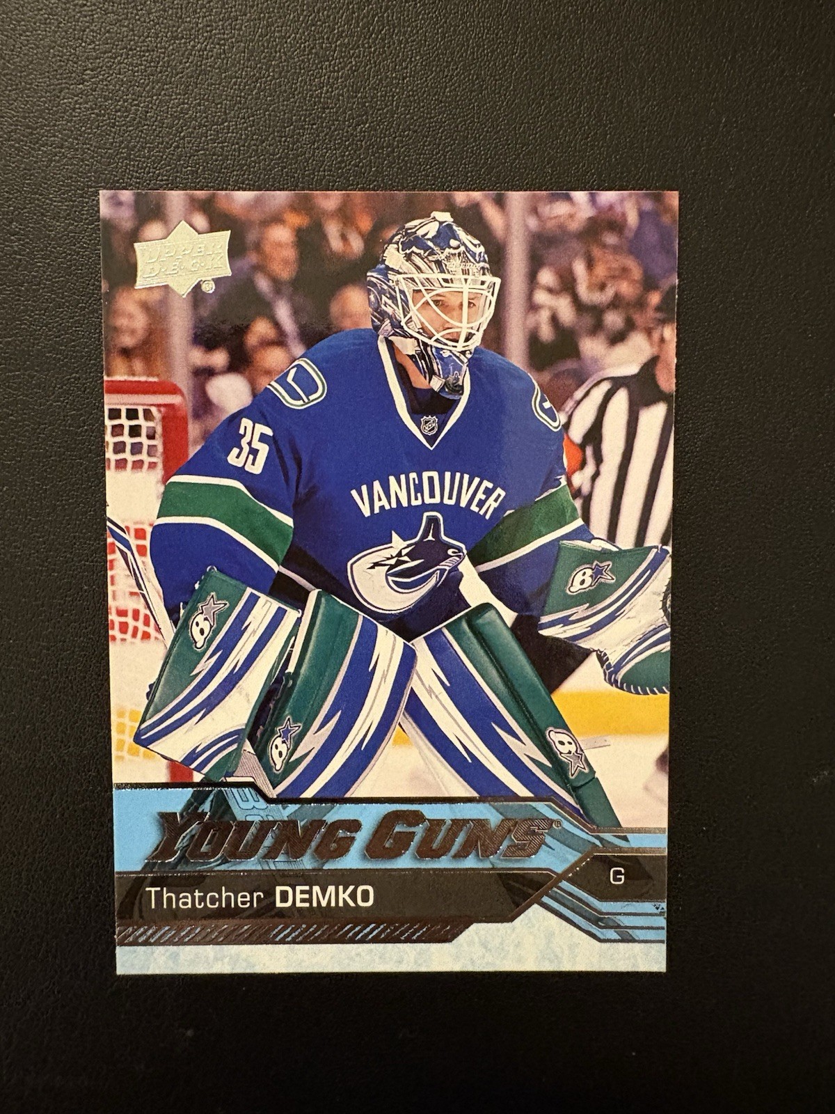 2016-17 Upper Deck - Young Guns #472 Thatcher Demko (RC) Rookie Canucks