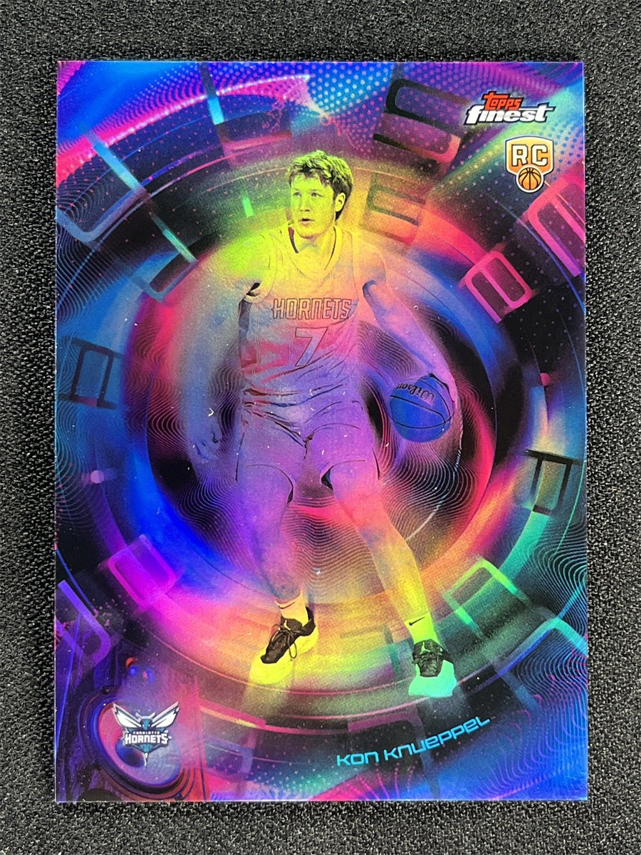 2025-26 Topps Finest Kon Knueppel #P-13 Pulse RC Rookie Hornets Case Hit SSP