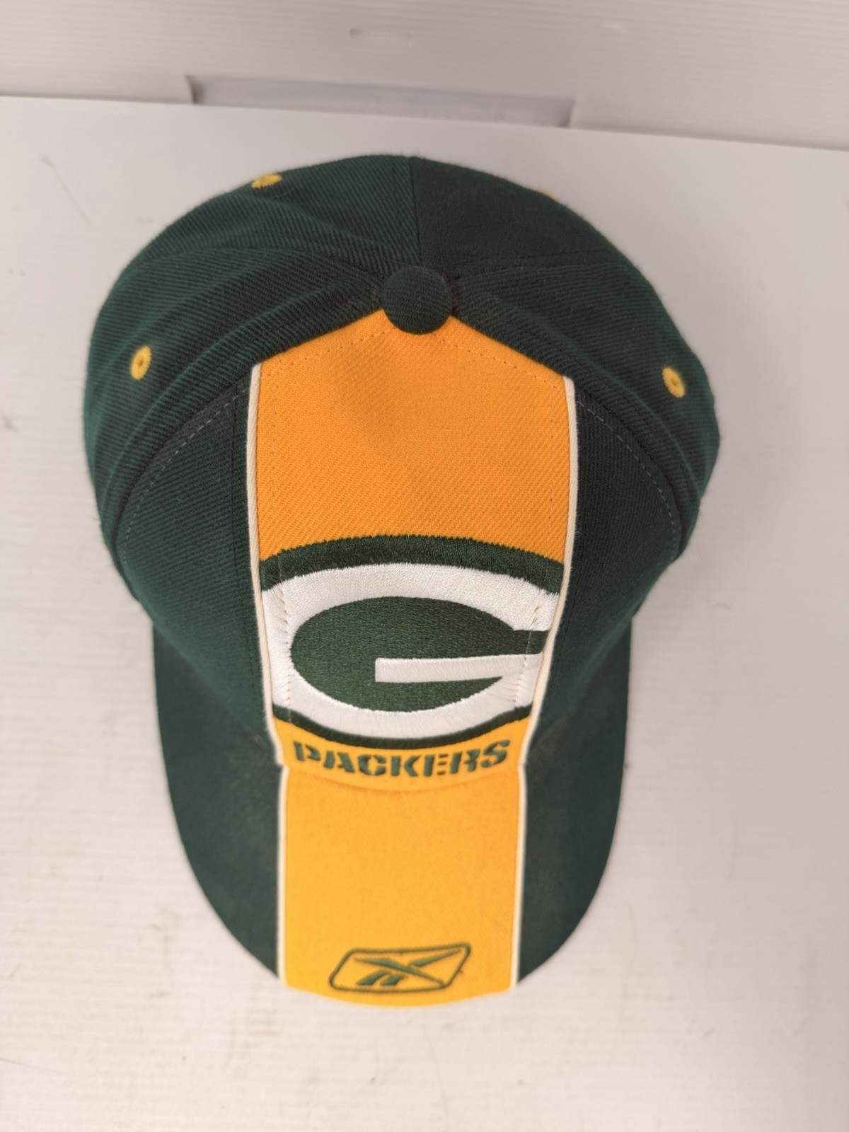 Vintage Green Bay Packers NFL Reebok Football 90s Strapback Hat Cap thumbnail 7