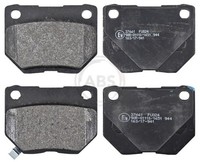 A.B.S. 37661 Bremsbelagsatz, Scheibenbremse For Subaru