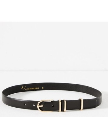 NWT Anthropologie Black Basic Keeper Belt  Large NWT Anthropologie Black Basic Keeper Belt Large main image 4