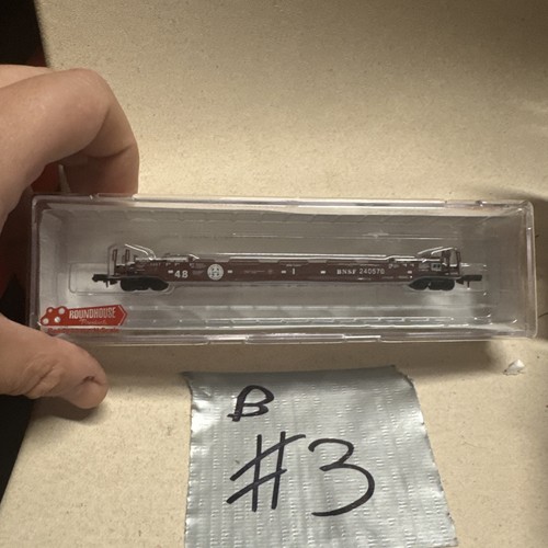 Coche Husky Stack Roundhouse 84700 escala N BNSF 67' #240570 | Zustand: New