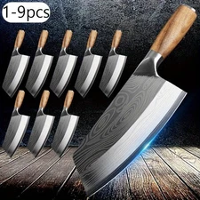 12-Piece Damascus Steel Knife Set for Kitchen Cooking
