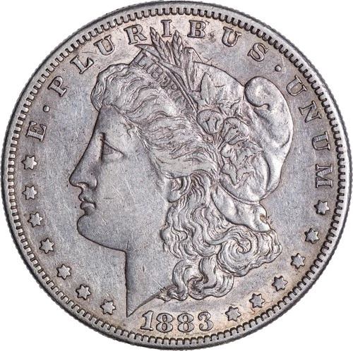 1883-S Morgan Silver Dollar - AU Condition