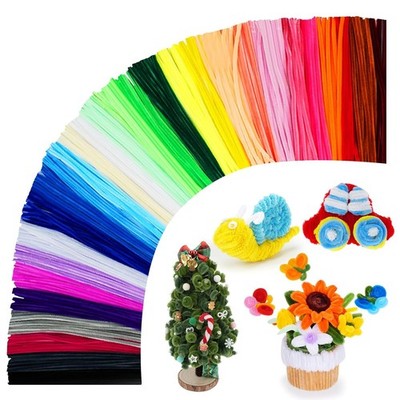 1600 PCS Pipe Cleaners, Pipe Cleaners Bulk 48 Colors, Chenille Stems for Flow...