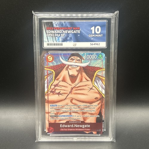 Edward.Newgate (Alternate Art) graded ACE 10 for sale on eBay