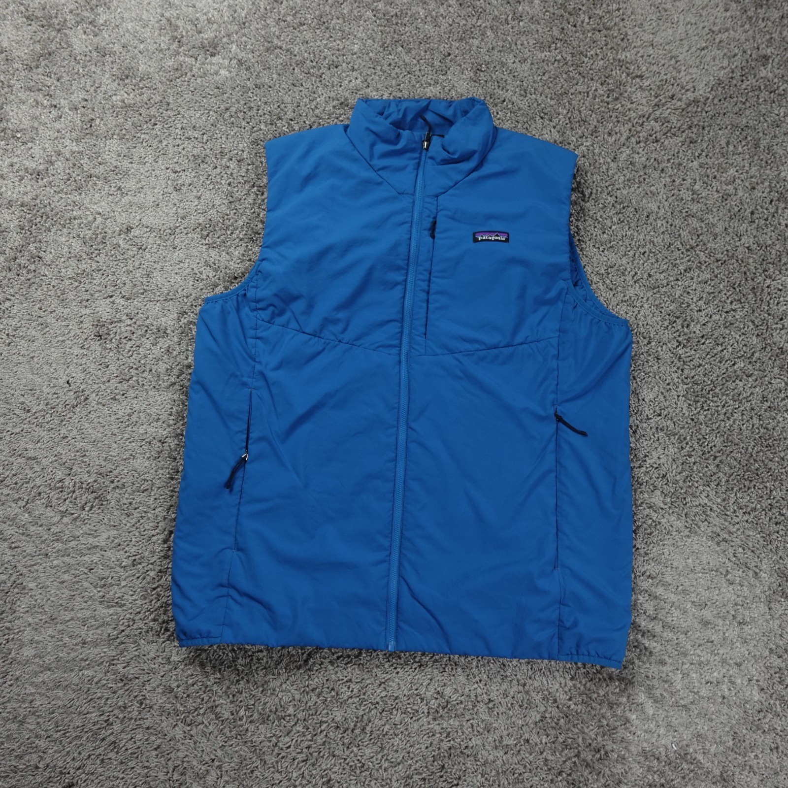 Patagonia Nano-Air Vest Mens Extra Large Puffer Blue Full Zip