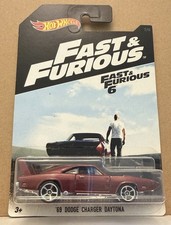 Mattel Hot Wheels Fast & Furious Furious 6 '69 Dodge Charger Daytona #7/8