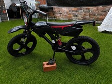 Children's bike Hyper Bicycles 16" Motobike in black and red