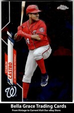 2020 Topps Chrome Update Starlin Castro #U-42 Washington Nationals MLB Baseball 
