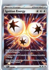 Ignition Energy 124/094 Ultra Rare Phantasmal Flames Pokemon Holo Near Mint