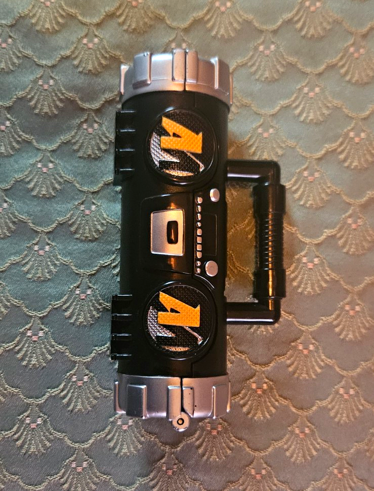 Action Man Boom Box With Flip Out Gun -Black & Silver | eBay UK