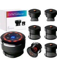 UBALANCE Smart Cupping Therapy Set Cellulite Massager with 6 Massage Cups 