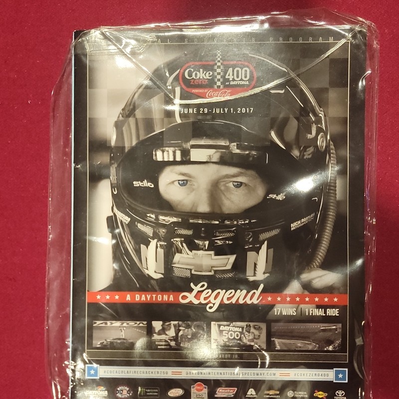2017 Coke Zero 400 at Daytona Official Souvenir Race Program