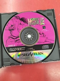 CAPCOM Sega Saturn Soft Street Fighter II Movie Used