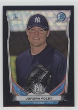 2014 Bowman Draft Chrome Black Wave Refractor Jordan Foley #CDP128 0u3
