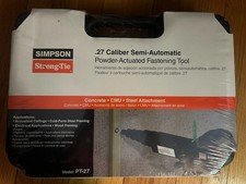 Simpson Strong-Tie .27 Caliber Single Shot Power Gun Hammer W/Case PT-27