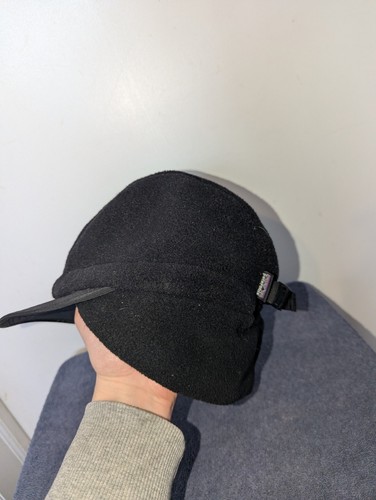 Vintage Patagonia Synchilla Fleece Duckbill Hat Mens Size L Cap Black Adjustable by Patagonia, Size L, $38.99 - Photo 4