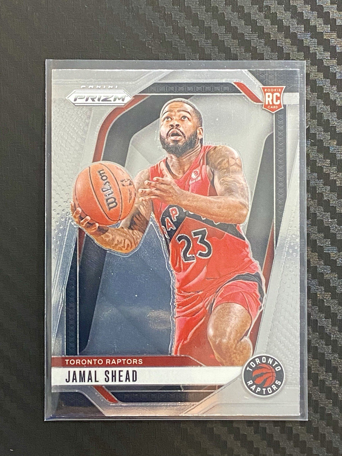 2024-25 Panini Prizm Jamal Shead #241  RC Toronto Raptors