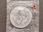 1982 USA - 1 oz .999 Fine Silver Engelhard - The American Prospector - Round 7