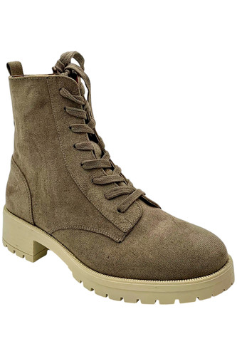 Anne Klein Women's Vanya Boot Taupe Micro