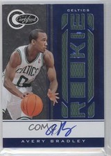2010 Totally Certified Rookie Blue Signatures 3/49 Avery Bradley #171 Auto b6j