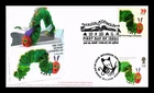 US COVER VERY HUNGRY CATERPILLAR CHILDREN'S BOOK ANIMALS FDC JOINT ISSUE COMBO