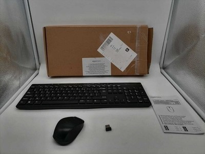 Amazon Basics Kabelloses Tastatur Maus Set FR Layout 2,4 GHz USB OVP