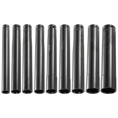 Hex -Impact -Schraubenschlüssel Schwarz Uniform Square Loch Anschluss Neu