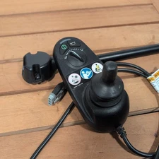 Pride Jazzy Select Jet Joystick D50901.01 Power Wheelchair 3 Pin Tested W/ Bar