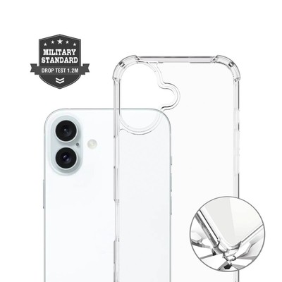 4smarts Hybrid Case Ibiza für Apple iPhone 16 MagSafe Handyhülle Transparent NEU