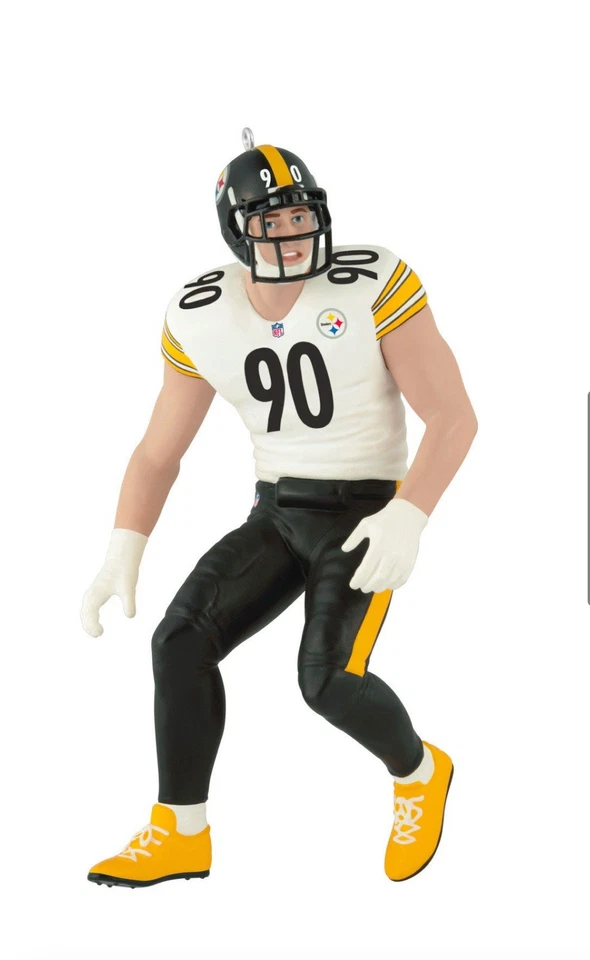 Hallmark Keepsake Ornament 2025 NFL Pittsburgh Steelers T.J. Watt