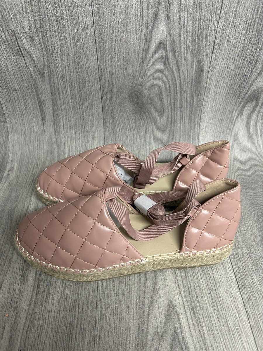Women’s Missguided Pink Leather Sandals UK Size Brand New